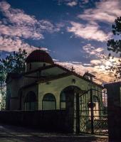 Ο Προφήτης Ηλίας Σουφλίου υπό το σεληνόφως