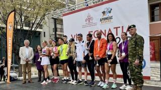 Μεγάλη συμμετοχή στον 6ο Διεθνή Αγώνα Δρόμου Via Egnatia Run – Ξεχώρισε ο 83χρονος Γιώργος Αλίμονος! (photos & video)