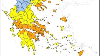 Πολύ υψηλός κίνδυνος πυρκαγιάς και σήμερα στην Ανατολική Μακεδονία και Θράκη
