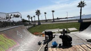 Έτοιμη είναι η πίστα του skateboard στην παραλία Αλεξανδρούπολης