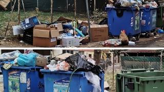 Η "γαϊδουριά" περισσεύει στην Αλεξανδρούπολη με τα σκουπίδια