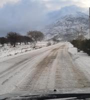 Στα λευκά «ντύθηκε» η Σαμοθράκη (φωτογραφίες)