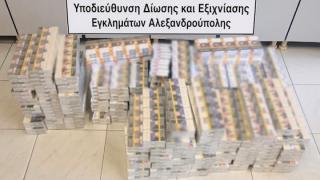 Κατασχέθηκε μεγάλη ποσότητα πακέτων λαθραίων τσιγάρων στην Αλεξανδρούπολη