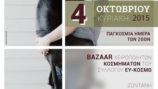 Bazaar για την ενίσχυση του Φιλοζωικού Σωματείου ΚΙΒΩΤΟΣ.