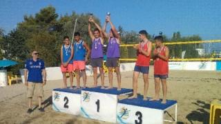 Πρωταθλητές Ελλάδας στο Junior BeachVolley από την Αλεξανδρούπολη