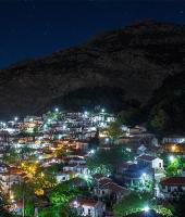 Η χώρα της Σαμοθράκης φωτισμένη