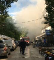 Εμπρηστική επίθεση στην παραλιακή της Αλεξανδρούπολης (φωτο)