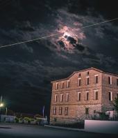 Μια ρομαντική πλευρά του Αρχοντικού Μπρίκα στο Σουφλί.