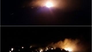 Συνεχίζεται η μάχη με τις φλόγες στην Πυλαία - Γίνεται λόγος για εμπρησμό 