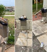 Αυτή η εικόνα κάτω από το κυλικείο ήταν ίδια επί τουλάχιστον 4 ημέρες