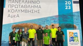 Τέσσερα πανελλήνια ρεκόρ και 15 μετάλλια για τα «δελφίνια» του ΚΟΤΙΝΟΥ