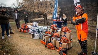 Η HUSQVARNA υποστηρίζει την αποκατάσταση του Δάσους της Δαδιάς (video)
