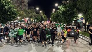 Πανηγυρισμοί και στην Αλεξανδρούπολη - Ο Παναθηναϊκός πρωταθλητής Ευρώπης στο μπάσκετ (video)