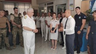 Λύσεις σε προβλήματα Αλεξανδρούπολης και Σαμοθράκης υποσχέθηκε ο Αρχηγός του Λιμενικού
