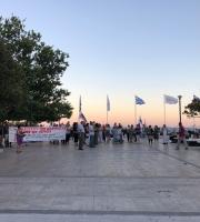 "Καταστάσεις" διαδηλώσεων επικράτησαν στον Φάρο της Αλεξανδρούπολης