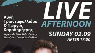 Απογευματινό live την Κυριακή στο Ciel beach bar!