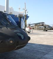 Αλεξανδρούπολη: Έτοιμα για απογείωση τα αμερικάνικα ελικόπτερα (φώτο)