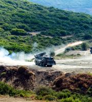 Αλεξανδρούπολη: Εντυπωσιακές εικόνες από τις βολές στα Πετρωτά (φωτογραφίες)