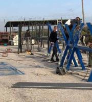 Έβρος: Τεχνητά εμπόδια, θέσεις μάχης & φωτισμός τοποθετούνται στον φράχτη (φωτο)