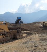 Συνεχίζονται οι εργασίες κατασκευής της Λιμνοδεξαμενής στη Σαμοθράκη