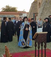 Με βυζαντινή μεγαλοπρέπεια ο εορτασμός στην Παναγία Κοσμοσώτειρα στις Φέρες (φώτο)