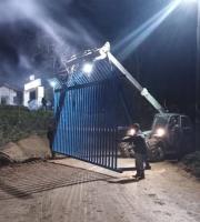 Έβρος: Τεχνητά εμπόδια, θέσεις μάχης & φωτισμός τοποθετούνται στον φράχτη (φωτο)