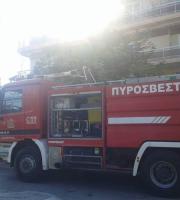 Η επέμβαση της Πυροσβεστικής στο σημείο για την διάσωση των παιδιών