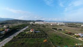  Πάνω από το Πανεπιστημιακό Γενικό Νοσοκομείο Αλεξανδρούπολης.