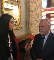 Ο Αντιπρόεδρος της Κυβέρνησης κ. Γιάννη Δραγασάκης στο e-evros.gr λίγο πριν την έναρξη του συνεδρίου.