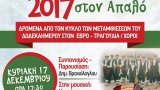 Χριστούγεννα 2017 στον Απαλό με πλήθος εκδηλώσεων