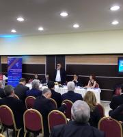 Οι ομιλητές της συνεδρίας Υποδομές, Μεταφορές και Ψηφιακή Σύγκλιση