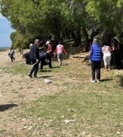 Μήνυμα κοινωνικής προσφοράς με τον καθαρισμό παραλίας στην Αλεξανδρούπολη.
