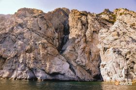 Ο Κρεμαστός καταρράκτης στη Σαμοθράκη