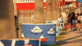 Καλλιτεχνική ανάπλαση στην παραλιακή της Αλεξανδρούπολης: Το τσιμέντο έγινε καμβάς! 