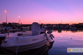 Right where we spotted Iphigenia, in the harbor.