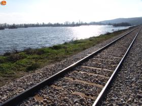 The Evros river outside the village of Psathades.