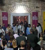 Με βυζαντινή μεγαλοπρέπεια ο εορτασμός στην Παναγία Κοσμοσώτειρα στις Φέρες (φώτο)