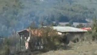 Πυρκαγιά στη δασική περιοχή μεταξύ Άβαντα και Αισύμης.