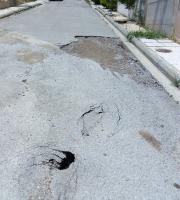 Λουλούδια στις λακκούβες φύτεψαν κάτοικοι στην Παλαγία Αλεξανδρούπολης!