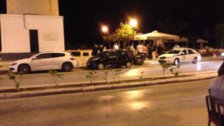 Τροχαία ατύχημα σημειώθηκε τα ξημερώματα στην παραλιακή.