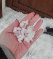 Ψύχος και Χαλάζι: Χιονίζει στην Άνθεια, νεροποντή στο Αρίστεινο 