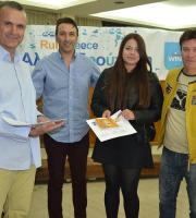 O ΜΓΣ Εθνικός βράβευσε τους εθελοντές του Run Greece 2015. 