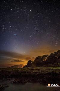 Υπέροχο ηλιοβασίλεμα κάπου μεταξύ Δικέλλων και Μεσημβρίας