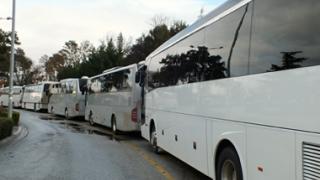 Tελωνείο Κήπων: Πρόστιμα σε λεωφορεία που μετέφεραν ψηφοφόρους από την Τουρκία.