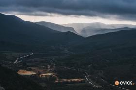 Η θέα των μεταλλείων στην περιοχή της Κίρκης