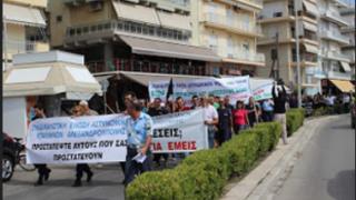 Στις κινητοποιήσεις στη Δ.Ε.Θ. αστυνομικοί της Αλεξανδρούπολης.