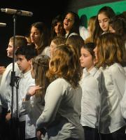 Φωτορεπορτάζ από τα γυρίσματα του 'Donate voices - Donate love'.