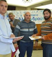 O ΜΓΣ Εθνικός βράβευσε τους εθελοντές του Run Greece 2015. 