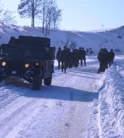 Τα χιόνια δεν σταμάτησαν την XVI Μηχανοκίνητη Μεραρχία Πεζικού - "Απόβαση" στον βόρειο Έβρο (φωτο)