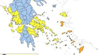 Σε υψηλό κίνδυνο πυρκαγιάς σήμερα κεντρικός και νότιος Έβρος